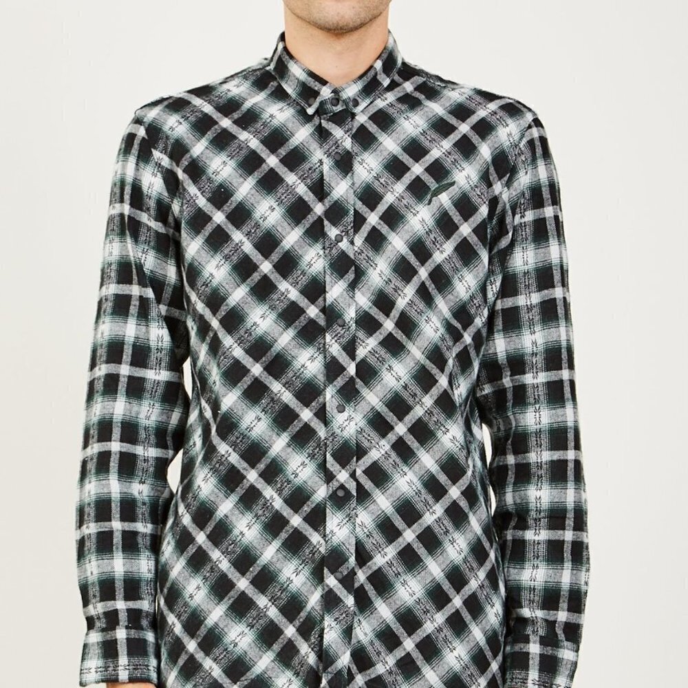 PUBLISH BNWT Plaid "Eldered" Shirt Sz Medium New